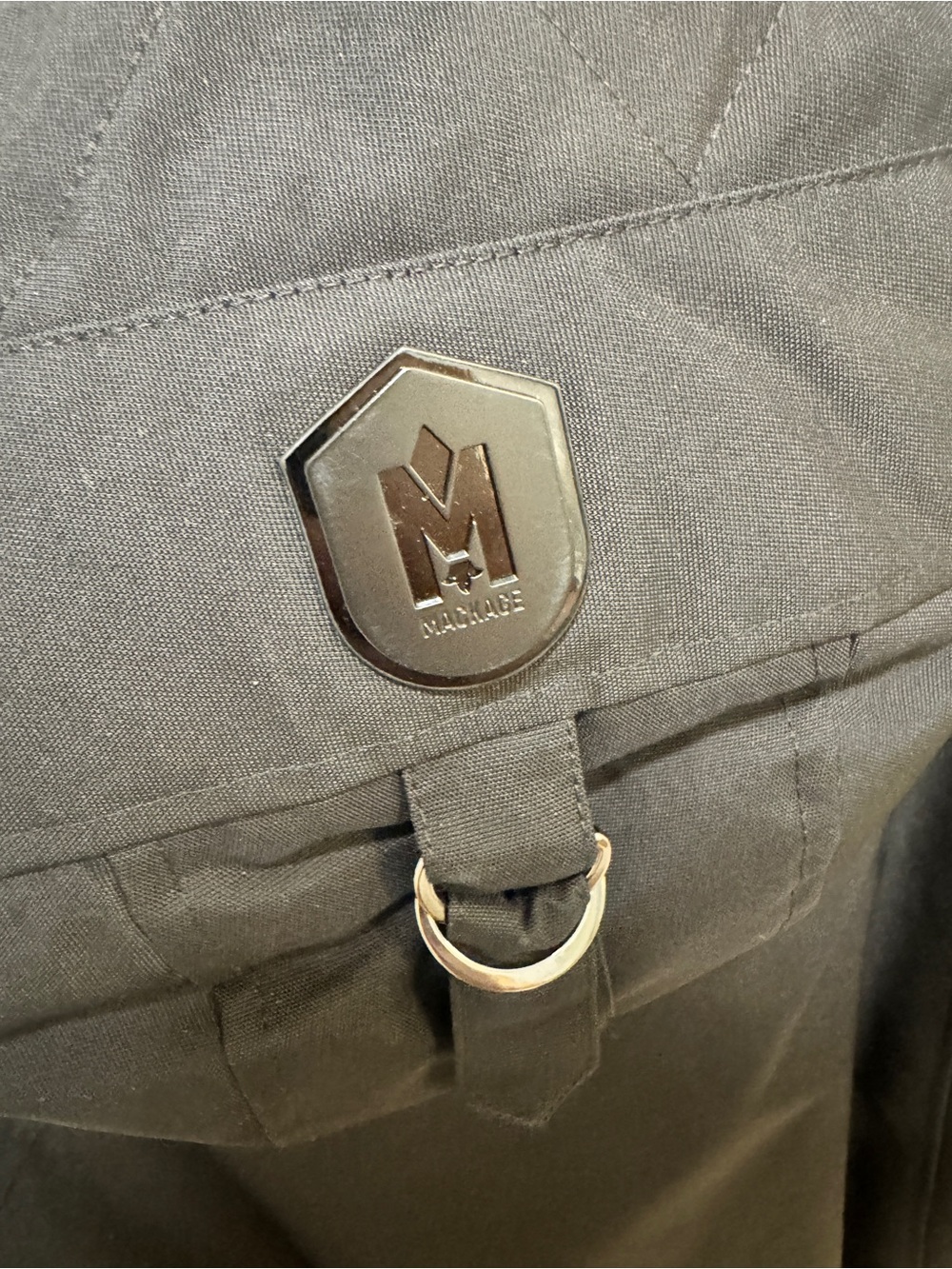 Mackage Men’s Black Dixon Bomber jacket - Picture 8 of 8